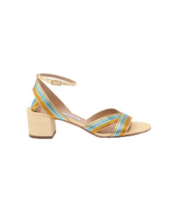 Elegance Avenue -Elegance Avenue Aquazzura So Ari Sandal 50 In Pastel Rainbow 11387814 825 2