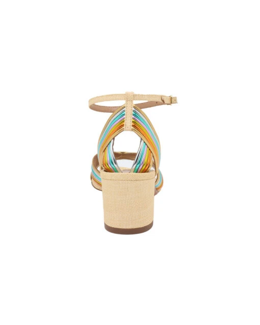 Aquazzura So Ari Sandal 50 In Pastel Rainbow -Elegance Avenue Aquazzura So Ari Sandal 50 In Pastel Rainbow 11387814 825 3