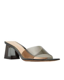 Elegance Avenue -Elegance Avenue Gianvito Rossi Glass And Patent Sandal In Black 11409212 875 1