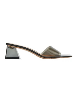 Elegance Avenue -Elegance Avenue Gianvito Rossi Glass And Patent Sandal In Black 11409212 875 2