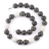 Cocholongo And Dinosaur Bone Beaded Necklace -Elegance Avenue SC cocholongo dino bone necklace 11410190 alt