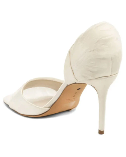 Hammond Sandal In White -Elegance Avenue Something Bleu Hammond Sandal in White 11359834 back