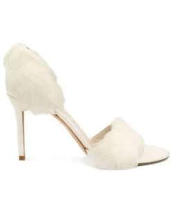 Hammond Sandal In White -Elegance Avenue Something Bleu Hammond Sandal in White 11359834 side